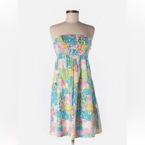 Lilly Pulitzer Strapless Dress NWOT